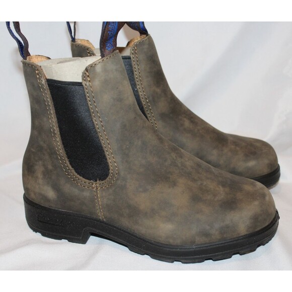 Blundstone 1677 Women's Low Heel Chelsea Boot Women's US 7.5 Rustic Brown NWOB - Picture 1 of 6